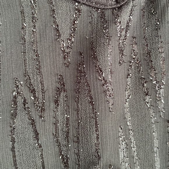 Apt.9 black with glittery sequence top - Picture 3 of 5